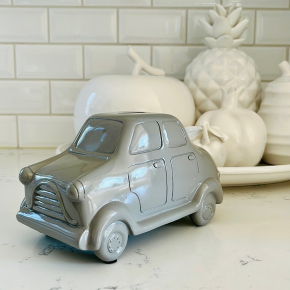 Pottery Bark Kids Gray Car Coin Bank - Picture 3 of 16